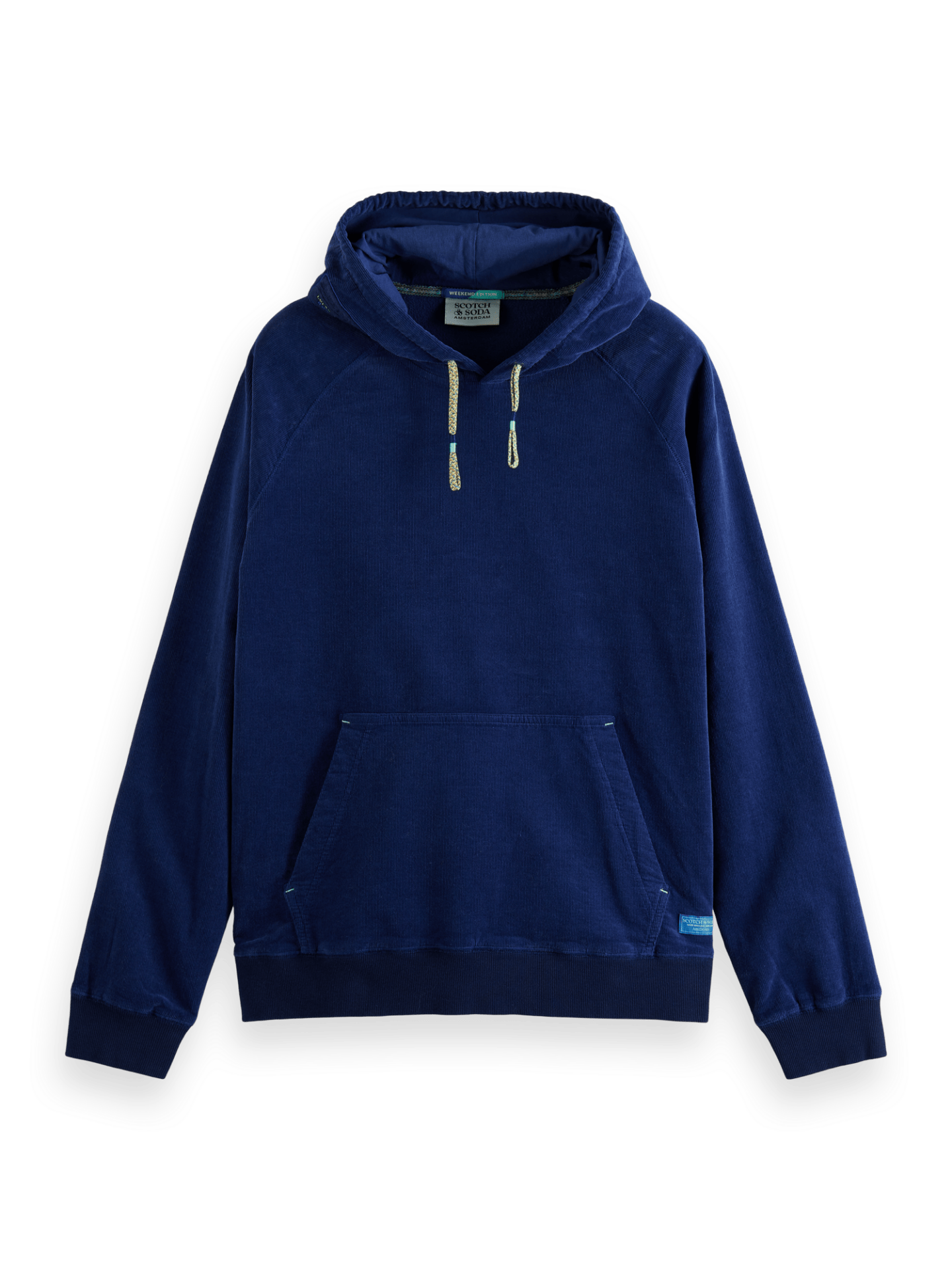 Organic cotton corduroy hoodie | Scotch & Soda